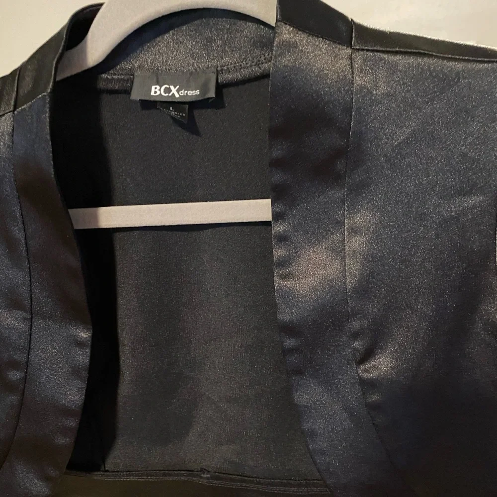BCX Women's Elegant Black Bolero Jacket - Picture 4 of 4
